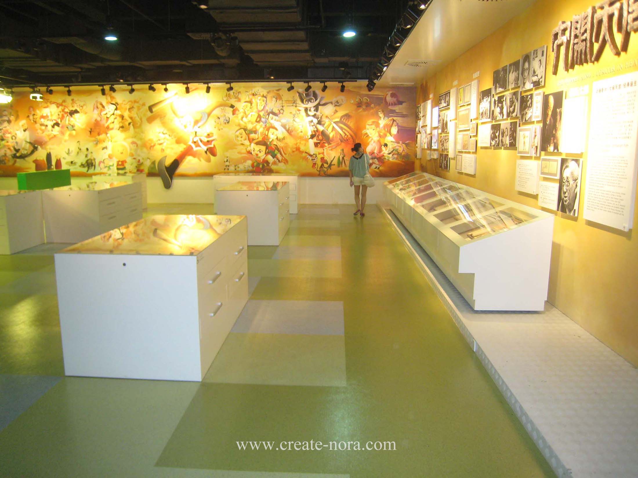 the photo of nora rubber flooring in Shanghai Film Museum 10